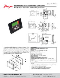 Thumbnail of document Manual - SPPM Smart Programmable Panel Meter